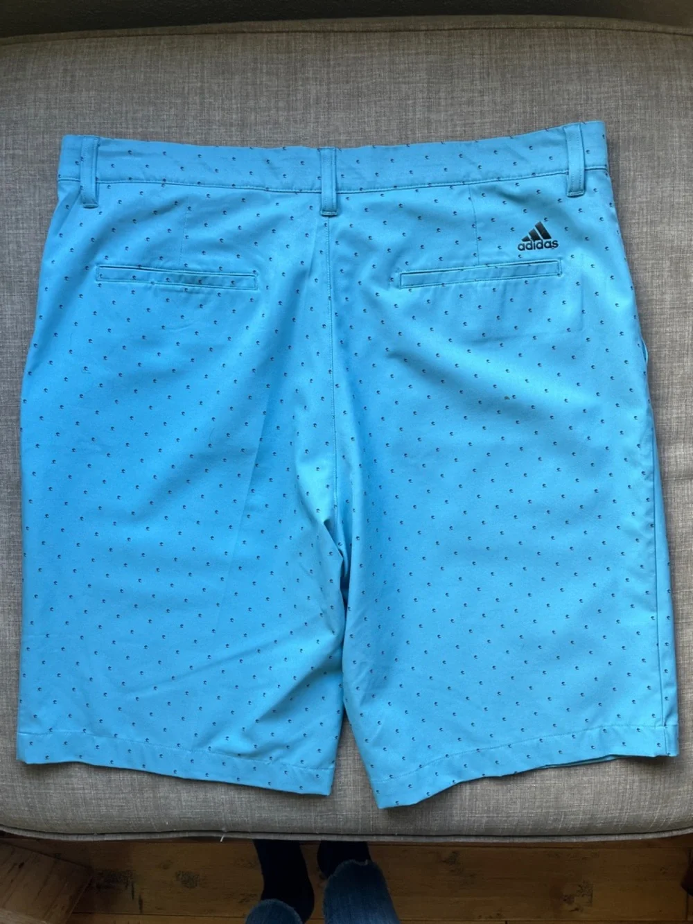 Adidas Primegreen Golf Shorts Blue 36